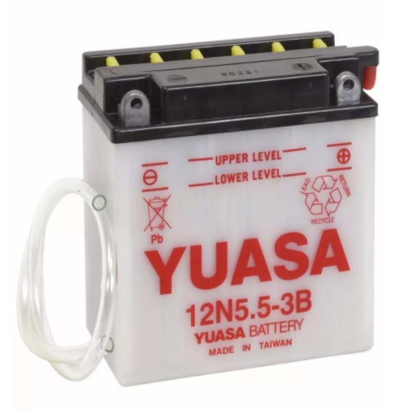 Bateria 12n5,5-3b / Dr 350 / Rdz / Ybr Yuasa