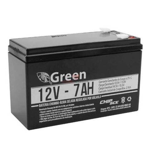Tudo sobre 'Bateria 12v 7a Green'