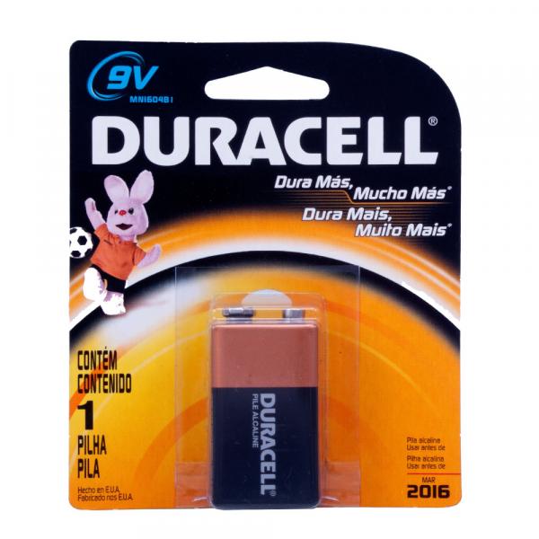 Bateria 9 V - Duracell