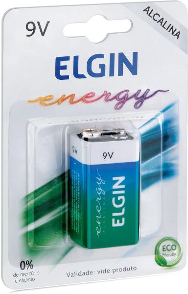 Bateria 9v Alcalina C/1 Ht01 82158 - Elgin