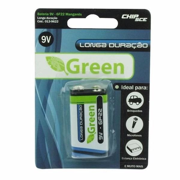 Bateria 9v - Green