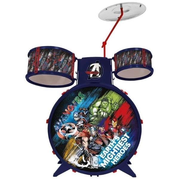 Bateria Acústica Infantil Vingadores - Marvel - Toyng