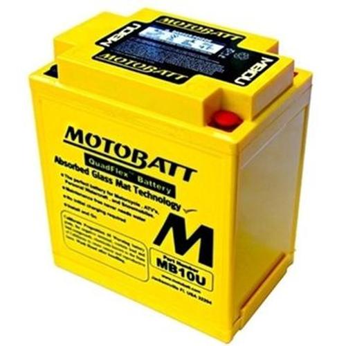 Bateria Agm Motobatt 10 Ah 174 Cca Mb10u Intruder250/Gs500/Gs500e/Xv250/Gsx600f/Z