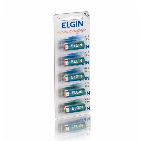 Bateria Alcalina 12v A23 / 5un / Elgin