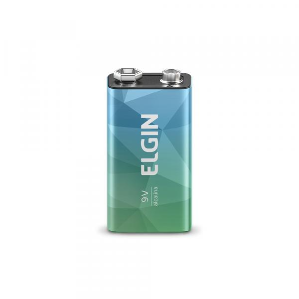 Bateria Alcalina 9v 1 Unidade Blister 82158 Elgin