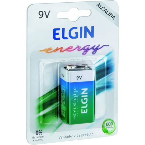 Bateria Alcalina 9v Blister 1pc - Elgin
