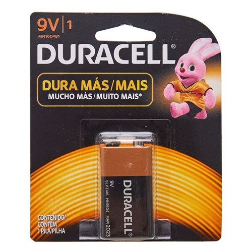 Bateria Alcalina 9V Duracell 5101