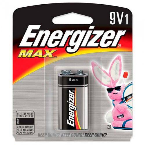 Bateria Alcalina 9v Energizer Max