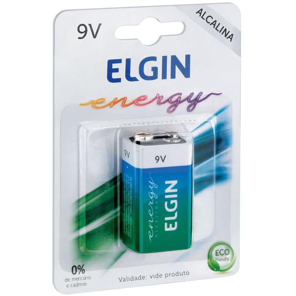 Bateria Alcalina Energy 9v 1 Unidade 82158 Elgin