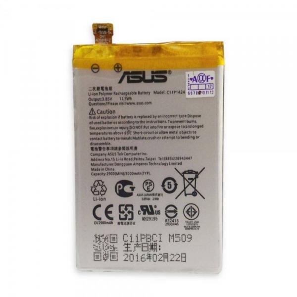 Tudo sobre 'Bateria Original Asus C11p1424 para Zenfone 2 Ze551ml'