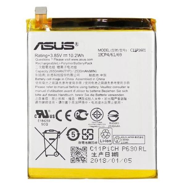 Tudo sobre 'Bateria Asus Zenfone 3 ZE520KL ou Zenfone Live ZB501KL 5,2 Pol. C11p1601 2530mAh'