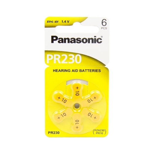 Bateria Auditiva PR230 Cartela C/6 Unidades - Panasonic X0