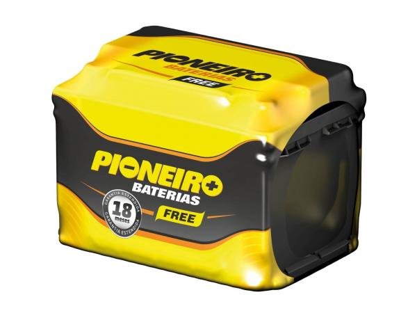 Bateria Automotiva Pioneiro 45ah 12v Selada