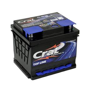 Bateria Automotiva Selada 40Ah Polo Positivo Direito Top Line - Cral - 98994