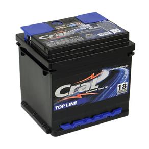 Bateria Automotiva Selada 50Ah Polo Positivo Direito - Top Line - Cral - 99001