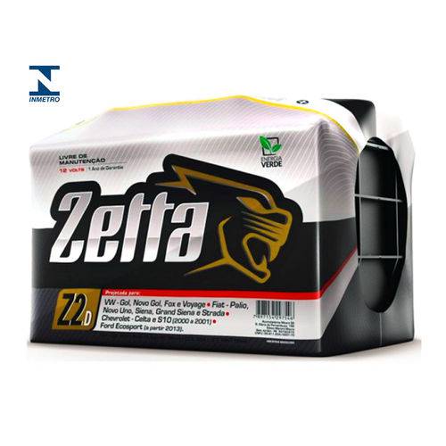 Bateria Zetta Z2d Moura