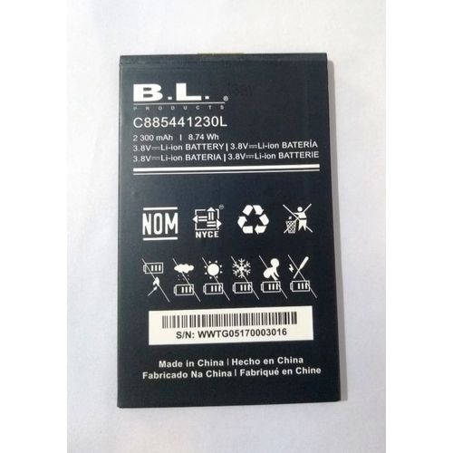 Tudo sobre 'Bateria B.L. Celular Blu Dash Xl D710 2300 Mah C885441230l'