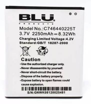 Bateria Blu Studio 5.5 C746440225t D610 D610i