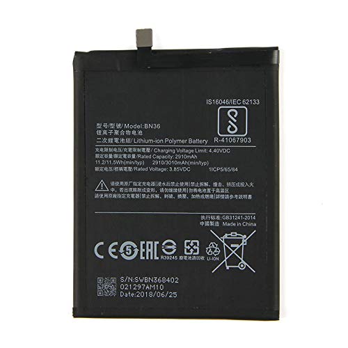 Bateria BN36 Xiaomi Mi A2 / Mi 6X