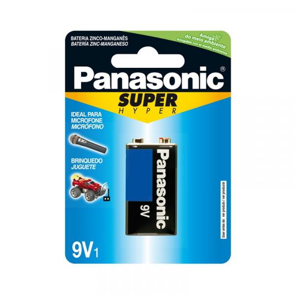 Bateria Comum 9v Panasonic