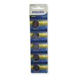 Bateria CR2016 Philips - Lithium 3v (Cartela 5 Unidades)
