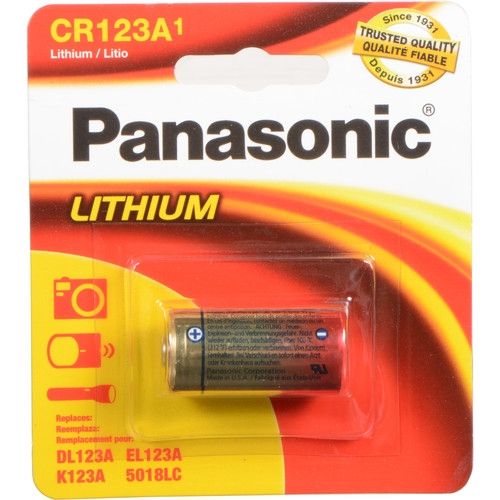 Bateria Cr123a Panasonic 3 Volts