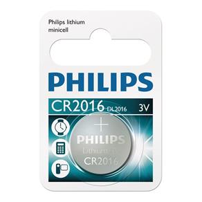 Bateria de Lithium 3 V Cr2016 Cr201601B Philips