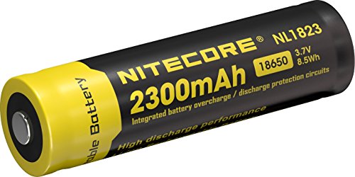 Bateria de Lítio 18650 Nitecore Nl1823 com 2300 Mah