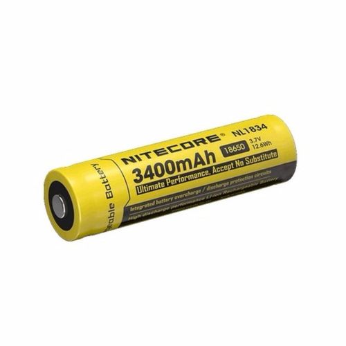 Bateria de Lítio 18650 Nitecore Nl1834 com 3400 Mah