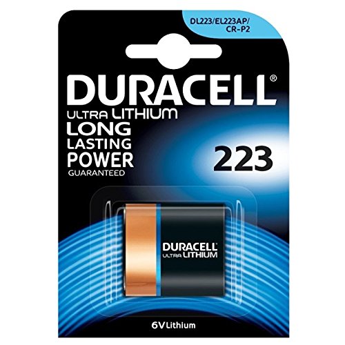 Bateria Duracell 223 6v (223A BR-P2 CR17-33 5024LC CR-P2)