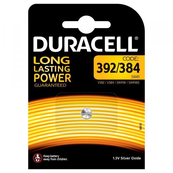 Bateria Duracell 392 384 1,5V ( SR736 SR41 )