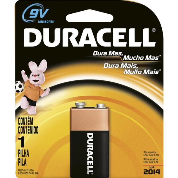 Bateria Duracell 9 V 0