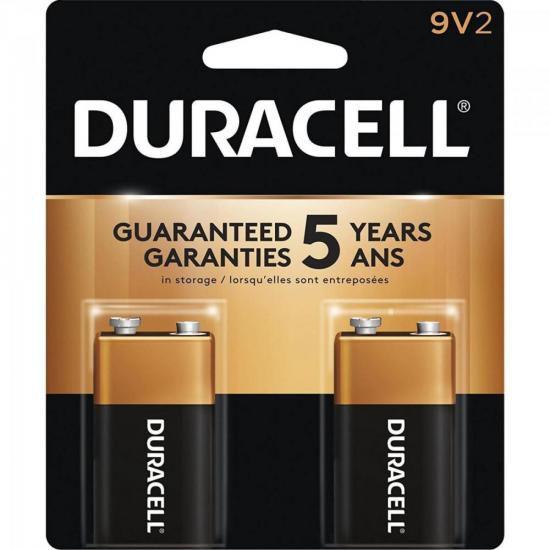 Bateria Duracell 9v Alcalina Cartela C/2 Unidades