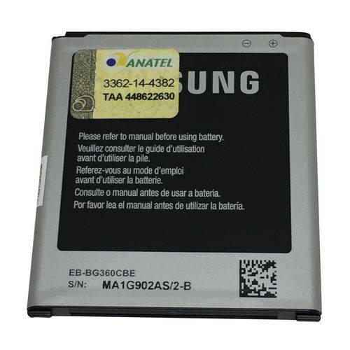 Tudo sobre 'Bateria Eb-bg360cbe 2000mah para Samsung Galaxy Win 2 Duos Tv Sm-g360'