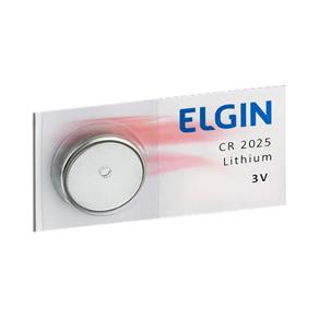 Bateria Elgin Lithium 3V CR 2025