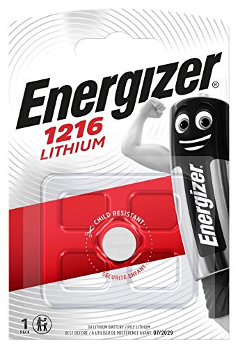Bateria Energizer CR1216 3V Lithium (1216)