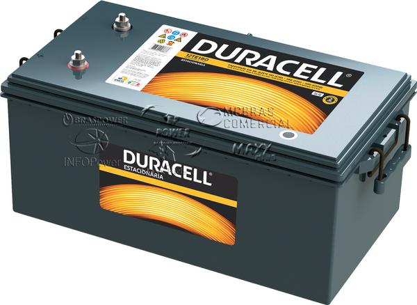 Bateria Estacionaria Duracell 12v 200ah C100 - Solar Nobreak