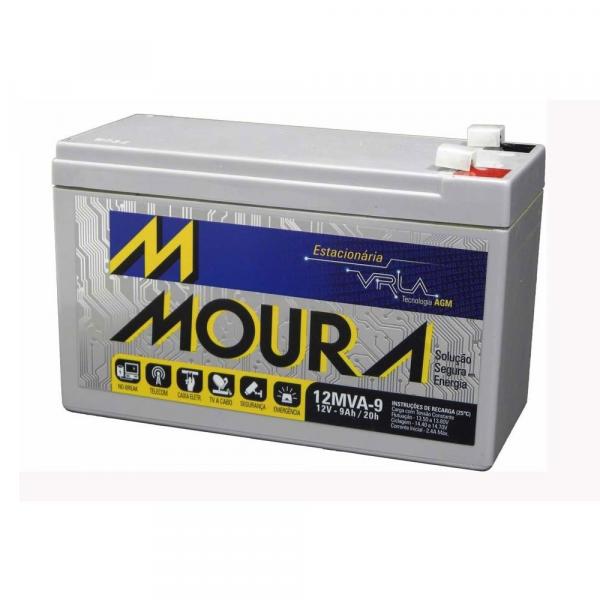Bateria Estacionária para Nobreak Moura 12MVA 9AH
