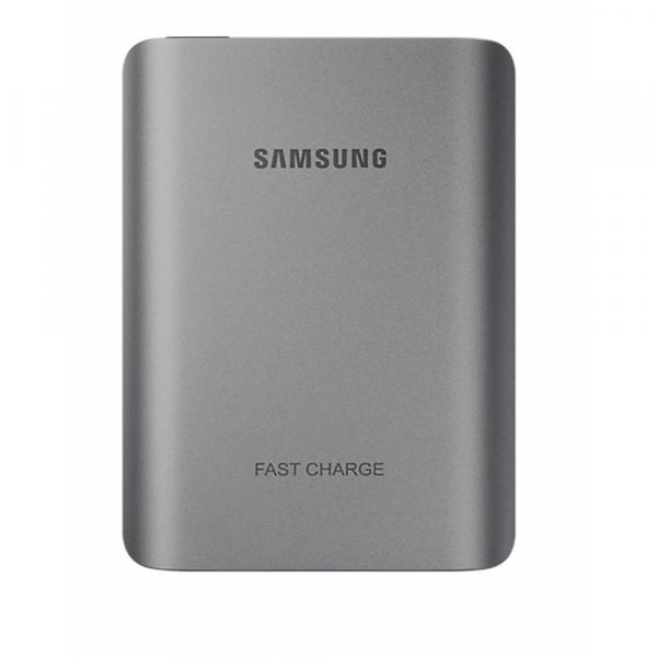 Bateria Externa Fast Charge Original Samsung 10200mAh - Prata - Samsung