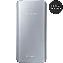 Bateria Externa Fast Charge para Smartphones Samsung 5200mah Prata - Samsung