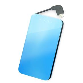 Bateria Externa Ye!! Adiciona Mais que uma Carga Completa para IPhone 6 • Plugue Lightning Licenciado Pela Apple e Entrada USB - 3000 MAh