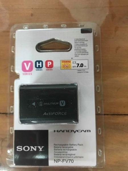 Bateria Film Sony Np-fv70 Original Fv30 Fv50 Fv100 Fh50 Fh70