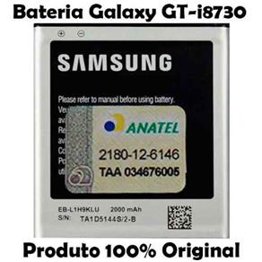 Bateria Galaxy Gt-i8730 - Bateria Samsung