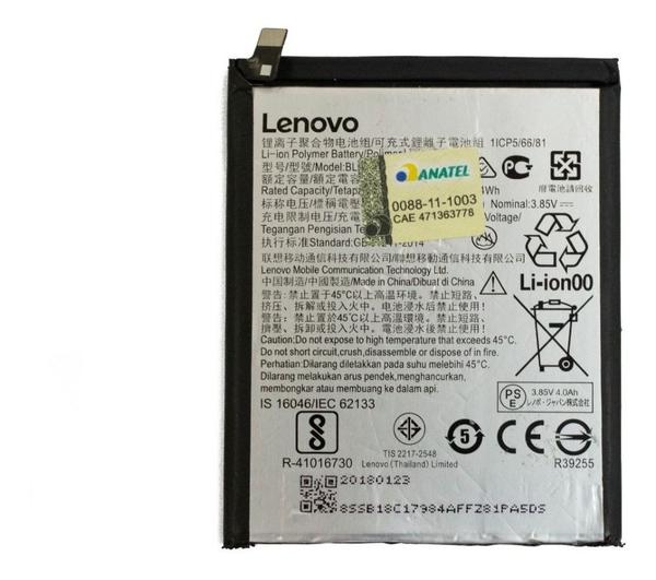 Bateria Lenovo Vibe K6 Plus Moto G6 Play Bl270
