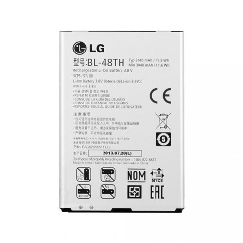 Bateria Lg Bl-48th P/ Optimus G Pro Lite D685 / D683 / E989 Eac62058515 Lll / 3140 Mah