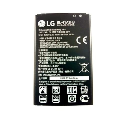 Tudo sobre 'Bateria LG X Style K200DS BL-41A1HB Original'