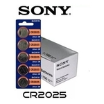 Bateria Lithium Cr2025 3v Sony Cartela 5 Unidades