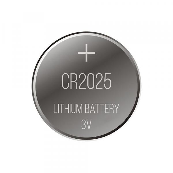 Bateria Lithium MXT CR2025 Botao 3V Cartela 5 Unidades