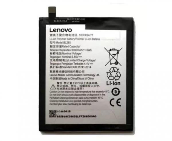 Tudo sobre 'Bateria Moto M BL-265 Xt1662 Xt1663 Original 3000mAh Compatível Lenovo Bl265 - Motorola'