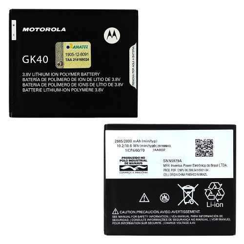 Bateria Motorola Moto G4 Play Gk40